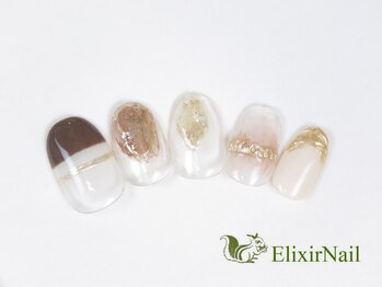 エリクサーネイル 池袋(Elixir Nail)/定額a シンプル/クーポン使用