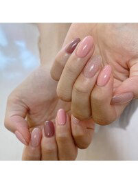 ワンカラーネイル