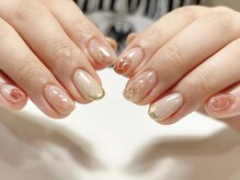アイネイルズ 渋谷店(I nails)/【Saki.o】大人ピンクニュアンス