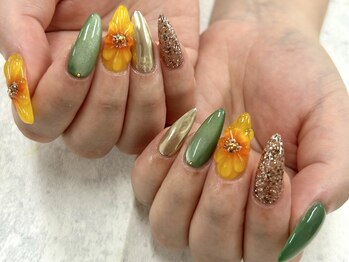 ネイルサロン レクラン(Nail Salon L'ecrin)/フラワーネイル 新宿/新宿三丁目