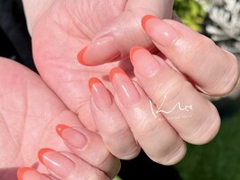 美フレンチ＋ベースカラー