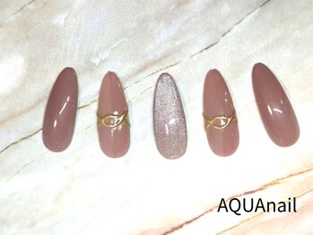 アクアネイル(AQUA Nail)の写真/当店では定額デザインも大人気♪毎月トレンドのネイルを取り入れるので飽きがこずにオシャレを楽しめる☆