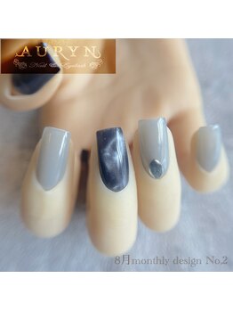 アウリン(AURYN)/8月monthly design No,2