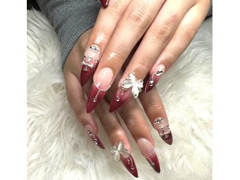 ネイル＆パーツケアrinory石巻店の写真/【JR石巻駅から徒歩5分】美フォルムに感動！長さ出しスカルプが得意なプライベートサロンで理想の指先に♪