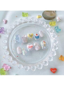 ネイルアトリエ いちごパフェ/ぷるぷるゼリーパフェ