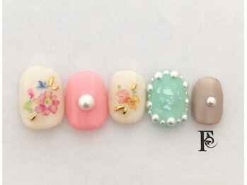 フランキンセンス 香取佐原店/☆春新作ネイル☆11000円