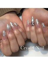 クリスタルネイル ボンベルタ橘店(CRYSTAL NAIL)/キラキラネイル