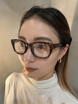 ルククギフ 岐阜(〇△□rukuku)/ハリウッドブロウリフト×メガネ