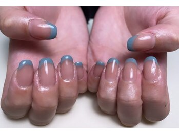 ココア(cocoa)/アイスブルーフレンチ