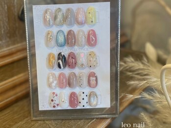 レオネイル(leo nail)の写真/【ハンドネイルアート2本付きコース】理想が叶う★モチ良し&高い再現性でリピーター多数♪