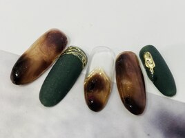 べっ甲ネイル／6980円〈初回〉