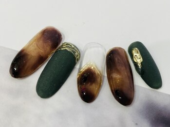 べっ甲ネイル／7500円〈初回〉