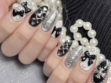 ナユキネイル 渋谷店(NA.YUKI NAIL)/クリスマス/冬ネイル/ボルドー
