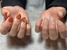 【オフィスネイル人気◎】［Akari担］シンプルデザイン