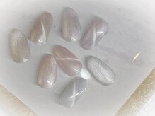 アット ウィル ヘアー ネイル(at will hair nail)の雰囲気(オフィスネイルに活躍できるマグネットネイルのお色揃えてます)