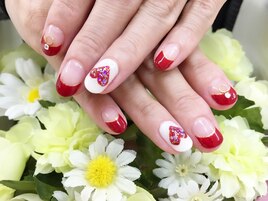 バレンタインネイル♪