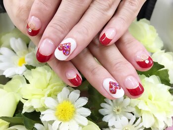 バレンタインネイル♪