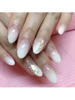 アールローズ(R-rose)/白グラデーション　￥10780