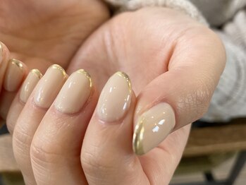アンティム ネイル(INTIME nail)/ミラーfrench