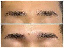 ネイルデコ(nail DECO)/メンズ眉毛スタイリング￥5200