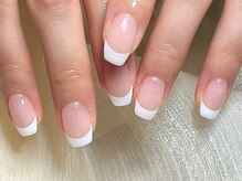ネイル バイ エン(Nail by EN)/定番白フレンチ