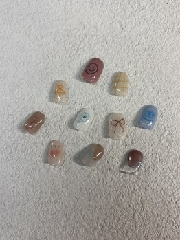 2by マックスビューティー(2by MAX BEAUTY)/らくがきネイル