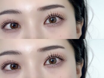 ビーブロウ(Bebrow)の写真/【口コミ評価4.9★】お客様だけの目元に合わせたオーダーメイドのまつげパーマで、光が入る輝く瞳に♪
