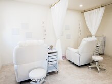 リアン 南流山店(Lien)/カーテンで仕切られる半個室空間