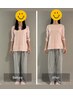 【姿勢改善】写真映えするお姿勢！脱猫背・巻き肩／反り腰改善70分¥7900☆