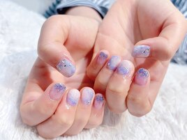 #紫陽花 #ニュアンスネイル