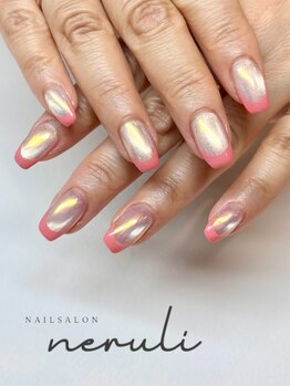 ネルリ(neruli)/pink french nail