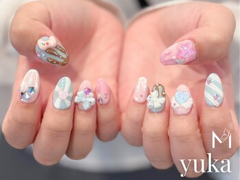 マリリス(Mariris)の写真/Nail Share Salonだから1人1人得意なデザインが違うので、好きなアートに出会える♪