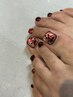 ☆NEW STAFF三好限定☆Foot季節のキャンペーンネイル￥6500