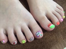 ネイル サロン コービーズ(nail salon COBES)/夏色ポップネイル☆