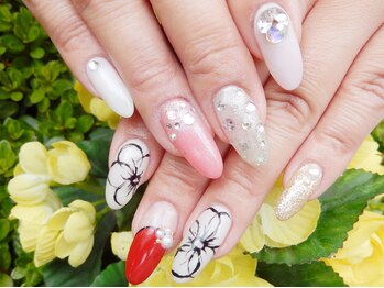 フラッシュネイル SORIO宝塚店/除去付デザイン定額コ-ス◇