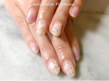 ネイルアトリエ フロラシオン/贅沢アートの褒められネイル24