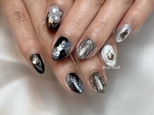 ディアネイル(dear.nail)/　ブラックニュアンス