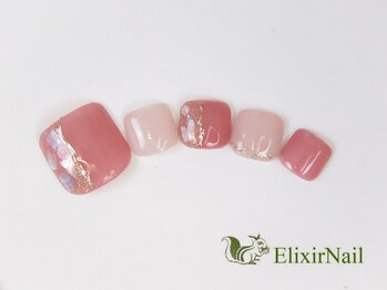 エリクサーネイル 池袋(Elixir Nail)/フット やり放題/クーポン使用