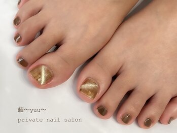 結(yuu)/フット/ネイルデザイン