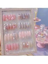 ピンクハルナネイル(pink haruna nail)/1月限定定額デザイン