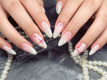 アイリスネイル 大塚(Iris Nail)/チップ長さだし持ち込みデザイン