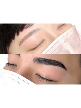 アイブロウメニューがあるサロン