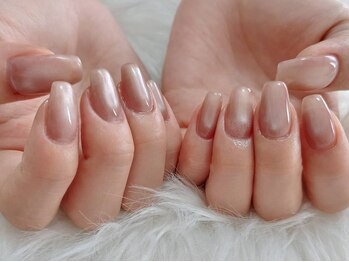 nailsalon earna　【11/1 NEW OPEN（予定）】の写真/うる艶マグネットに上品ワンカラー 徹底された美フォルムでシンプルでも満足のゆく爪先を実現します
