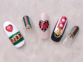 アンティークパーツネイル