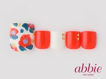 ネイルサロンアビー 北千住店(abbie)/北欧風フットネイル　￥11044