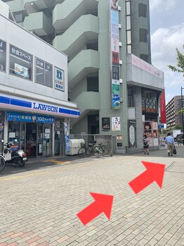 アイラ 新越谷店(EYELA)/≪新越谷駅からお店まで≫