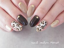 ネイルサロン モネ(Monet)/レオパード ネイル