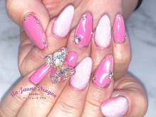 アン ジョーヌドラゴ/【ロングネイル】パウダーネイル