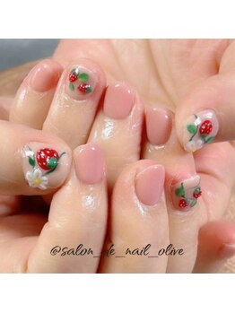 サロン ド ネイル オリーブ/エンボスアート