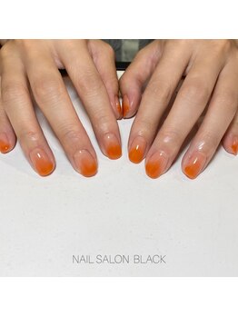 ブラック 池尻大橋店(BLACK)/オレンジグラデーション